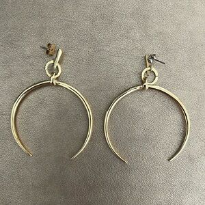 Luv AJ gold hoops
